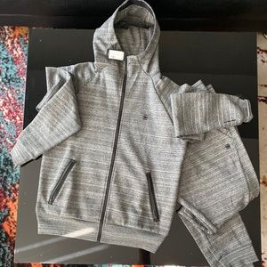 GStar Aero Laah Slim Zip Up Hoodie & Joggers Sz L